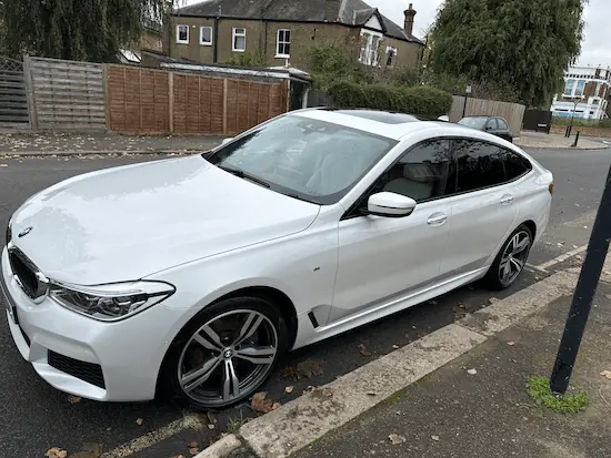 BMW 5 Series GT exterior deep cleaning