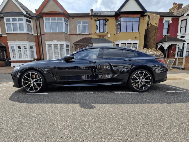 BMW M8 car detailing in London