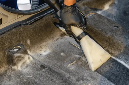 car interior carpet extraction