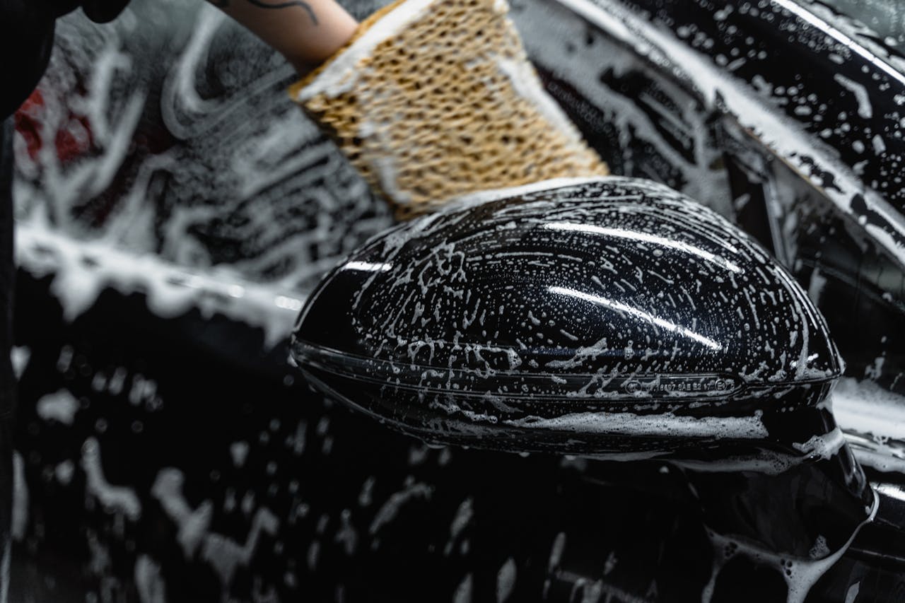 Alloy wheel cleaning